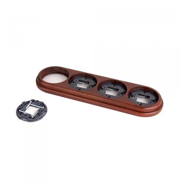 Рамка на 4 поста Werkel WL15-frame-04 Legend итальянский орех - купить в Новосибирске
