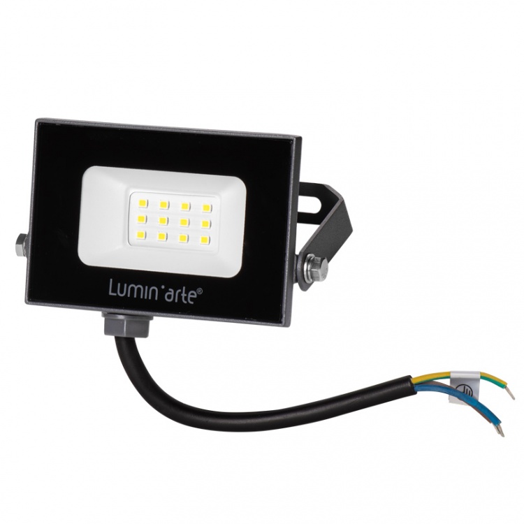 Прожектор LED Lumin`arte LFL-10W/05 10Вт 5700K 750лм черный IP65 с гарантией 2 года