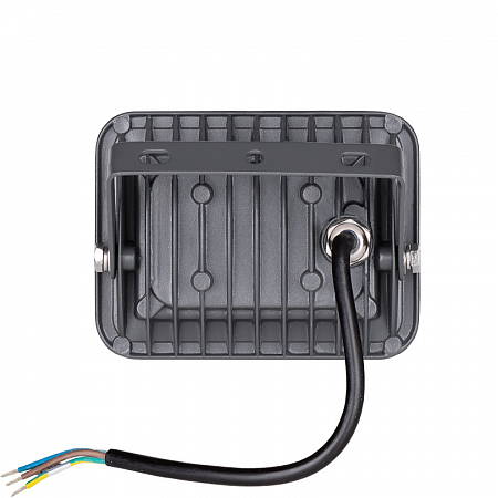 Светодиодный прожектор WOLTA WFLY-10W/06 10Вт 3000К IP65 Серый