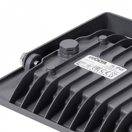 Светодиодный прожектор WOLTA WFLY-30W/06 30Вт 3000К IP65 Серый
