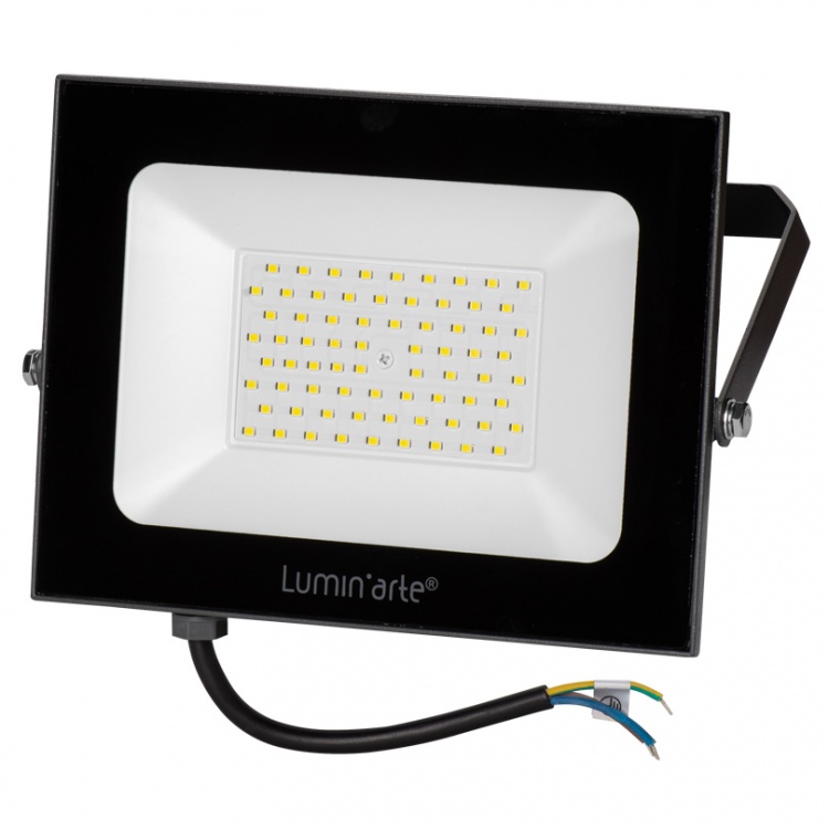 Прожектор LED Lumin`arte LFL-100W/05 100Вт 5700K 7500лм черный IP65 с гарантией 2 года