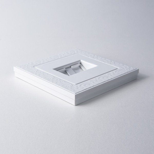 Рамка на 1 пост Werkel WL05-Frame-01 Flock (белый) - купить в Новосибирске